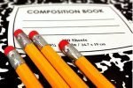 homeschooling supplies I cant live without are pencils and composition books, image