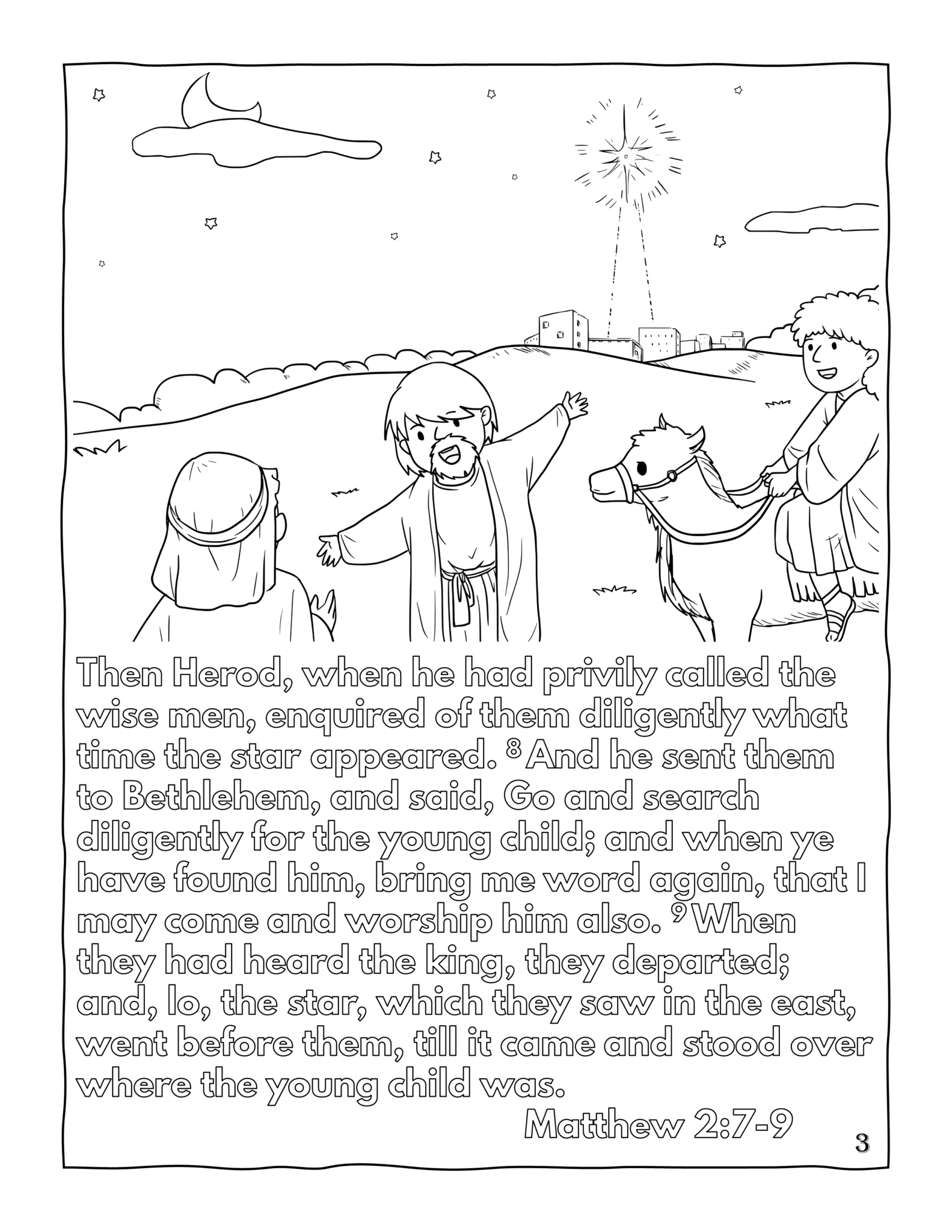 THE LIFE OF JESUS CHRIST ACTIVITY & COLORING BOOK - A Chronological ...